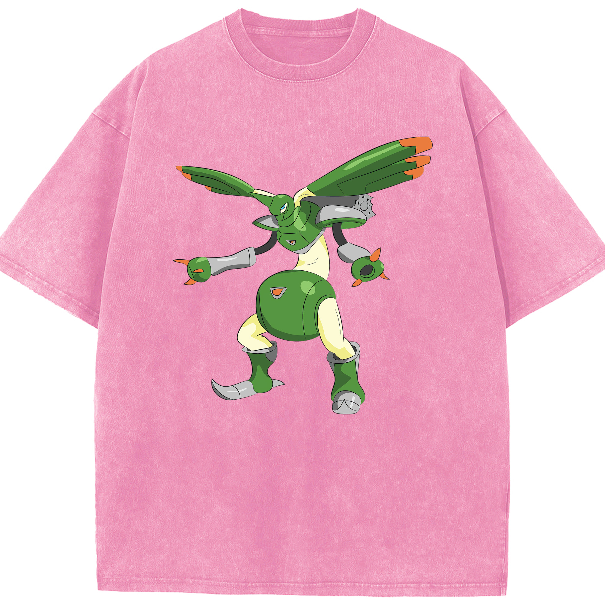 （画像用） Digimon デジタルモンスター/デジモン 綿100% ヴィンテージ風 半袖Tシャツ（フロントプリント）